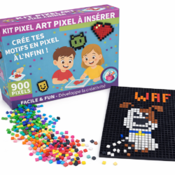 Kit tapis + 900 pixels Noir
