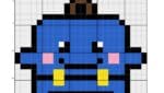 Modèle pixel art gratuit Cartable à télécharger – La Manufacture du Pixel