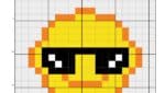Modèle pixel art gratuit Solibus à télécharger – La Manufacture du Pixel