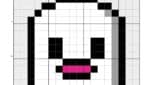 Pixel art fantôme Spectrix : modèle gratuit à télécharger