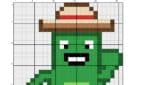 Modèle pixel art gratuit Vacaxi à télécharger – La Manufacture du Pixel